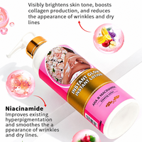Crème Corporelle Bio 100% AHA Végane et Sans Cruauté Animale à Marque Blanche – Lisse, Exfolie et Éclaircit la Peau Noire