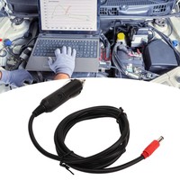 Cable Adaptador para Encendedor de Cigarrillos, Cargador de Coche de 12-24V, Compatible con Autel Maxisys MS906/MS906BT/MS906TS/MS908/MS908PRO
