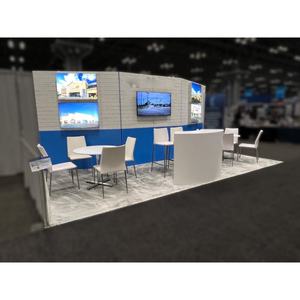 บูธสั่งทำขนาด 10x20 บูธงานแสดงสินค้าอื่นๆ สำหรับ 2 <span class=keywords><strong>คน</strong></span> ติดตั้งได้รวดเร็ว - Product Image 2