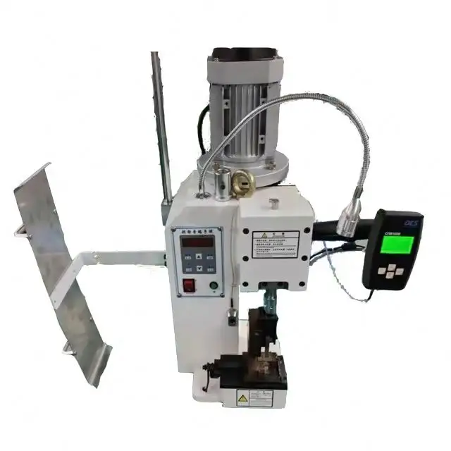 Detect crimping height core wire breakage copper wire exposure condition analysis crimping force monitor machine