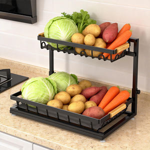 Organizzatore Metallico Espandibile Sotto Lavello a Doppio Strato Estraibile per Pentole, Utensili e Alimenti - Product Image 5