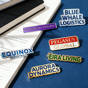 Insignias de Esmalte Suave Personalizadas con Logotipo, Placas de Identificación de Marca de Empresa, Emblemas Metálicos para Solapa con Relleno de Color, Placas de Identificación para Instrumentos - Product Image 4