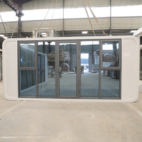 Casa Contenedor Prefabricada Todo en Uno Apple Cabin, Estructura de Acero, Panel Sándwich, Certificación CE, Diseño Moderno, Tamaño Personalizado