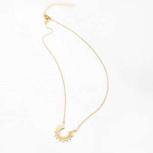 Joyería Étnica Tribal Original de la Amazonía, Chapada en Oro de 18k, Delicada, de Alta Calidad, Collares de Acero Inoxidable Vintage para Mujer - Product Image 3