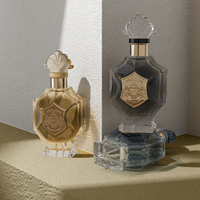 Stock disponible suffisant, flacons de parfum de luxe uniques à fond épais, expédition rapide, MOQ faible