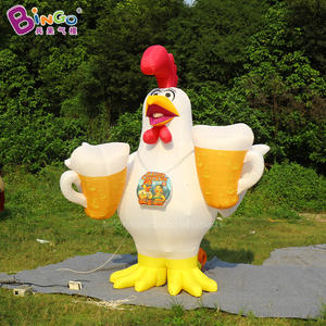 Publicidade BIngo: Inflável Gigante de Natal para Exterior, Desenho Animado, Gorila Inflável, Decoração Americana - Product Image 6