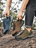 Chaussures décontractées pour hommes à lacets, séchage rapide, confortables, baskets de marche au design élégant, légères, respirantes, avec empeigne en maille, tendance