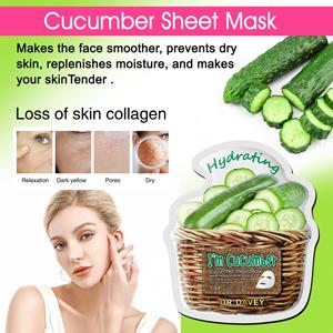 Dr. Dave dưỡng ẩm giữ ẩm mặt tấm mặt nạ cho BTS 12 Combo 10-mảnh Gói Bông Mặt nạ chăm sóc da tấm mặt nạ bởi cho BTS - Product Image 3