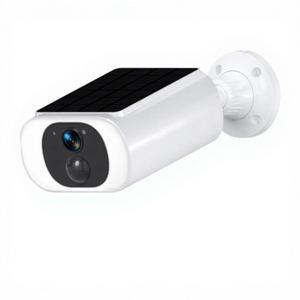 Caméra de sécurité solaire <span class=keywords><strong>ANRAN</strong></span> 3MP CMOS, résolution 2K, WiFi 2,4 GHz, communication bidirectionnelle, vision nocturne couleur, détection de mouvement, IP65 - Product Image 1