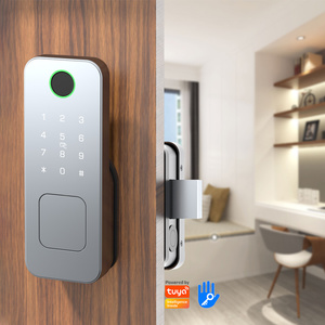 Glomarket Smart Fingerprint Password Digital Gate Double Sided Door <b>Locks</b> Tuya Ttlock <b>Lock</b> LK0154 Wifi Smart Door <b>Lock</b> LK0154 - Product Image 6