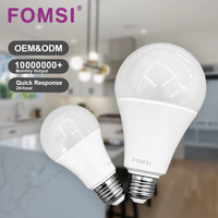 FOMSI A60 DOB Ampoule LED 5W 7W 9W 12W 15W 18W 22W Globe Ampoule AC 100-265V Spectre Complet Usine Ampoules En Gros