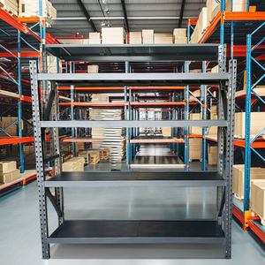 Estantes apilables de acero multinivel de alta calidad Estantes y estantes apilables del fabricante Estante de almacenamiento de almacén - Product Image 4