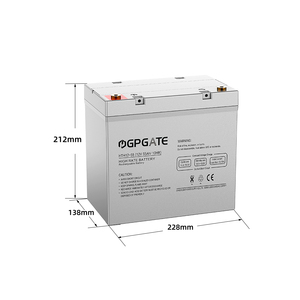 Deep Cycle <strong>Battery</strong> <strong>12V</strong> 24V 48V 55Ah Energy Storage Rechargeable Lead Acid <strong>Batteries</strong> Pack <strong>Solar</strong> Cell - Product Image 5