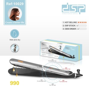 Lisseur ionique pour cheveux secs et humides Dsp Keratin Shine Styler Ms 10029 pour tous types de cheveux - Product Image 1