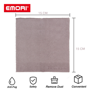 Nouveau Design réutilisé Écologique <span class=keywords><strong>Microfibre</strong></span> Anti-buée <span class=keywords><strong>Tissu</strong></span> de Lunettes - Product Image 3