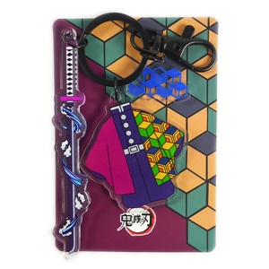 พวงกุญแจอะนิเมะ kimetsu NO yaiba, พวงกุญแจอะนิเมะอะคริลิคฆ่าปิศาจ B-1783พวงกุญแจ tanjiro nezuko Katana - Product Image 4