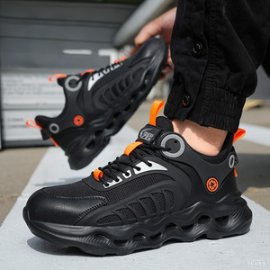 أفضل جودة من الفولاذ للرجال في الهواء الطلق ، أحذية السلامة الرياضية خفيفة الوزن أحذية السلامة في العمل - Product Image 4