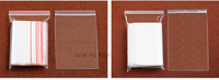 Polyéthylène basse Densité Ziplock Sac