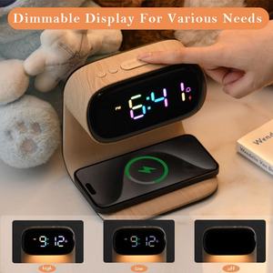 Lámpara de Escritorio Inalámbrica con Cargador, Reloj, Atenuación Táctil, Material ABS, Modelo <span class=keywords><strong>A40PRO</strong></span>, Luz Nocturna para Lectura en el Dormitorio, Venta al por Mayor - Product Image 4