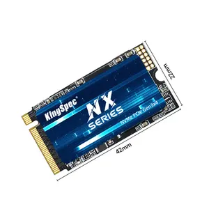 KingSpec คุณภาพสูง NVMe PCIe 3.0x4 M.2 2242 SSD M2 128GB 2TB ฮาร์ดไดรฟ์ SATA ขยายพอร์ตคลิปวิดีโอแล็ปท็อป