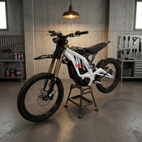 Nouvelle Moto Tout-Terrain Électrique Sur Ron Light Bee X 2026, 10000W, 72V 35Ah, pour Adultes
