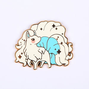 Chapeau en métal pour vêtements artisanaux Épingles de revers en métal Épingle Pokemon mignonne de dessin animé Épingle en émail Pokemon personnalisée - Product Image 6