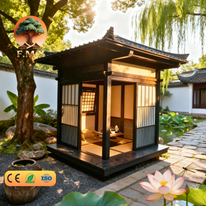 Casetta da Giardino in Legno in Miniatura, Componenti Preassemblati, per Appartamento, Supermercato, Edificio per Uffici, Scuola, <span class=keywords><strong>Soggiorno</strong></span> - Product Image 1