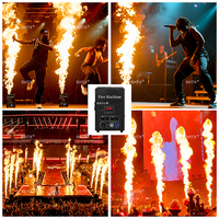 SHTX LPG Fire Thrower 80W Fire Phoenix Machine pour Party Club Concert Disco Mariage Scène Extérieure Dmx Flamme Fire Machine