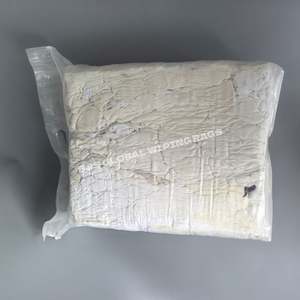 Paños de Limpieza Reutilizables Ecológicos, Trapos Industriales de Forro Polar Blanco, Trapos de Algodón para Limpieza - Product Image 1