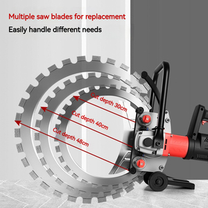 410MM High-Power Brushless Industrial Grade 220V Portable Ring <b>Saw</b> Wall Concrete Cutting Machine Stone Tool 220v Ring <b>Saw</b> Cuttin - Product Image 5