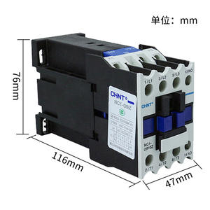 Contactor Magnético CHINT NC1 1810 2508, Clasificación del Circuito CHINT, Tipo de Origen, Polo, Lugar Principal, Modelo, Voltaje, Corriente, Fase - Product Image 2