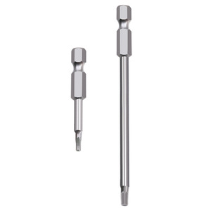 Embout de tournevis hexagonal Fuxin 100 mm, tige de 1/4, compatible avec les tournevis à chocs magnétiques - Product Image 2