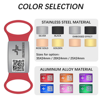 Hot Sale Custom Gravierte QR-Code Langlebige Silikon Pet Tag Modische Spitze Dekoration Personal isierte Tier für Hunde Katzen Halsband