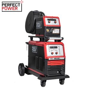 <span class=keywords><strong>M</strong></span>áquina de Soldadura Eléctrica Portátil de Doble Pulso <span class=keywords><strong>MIG</strong></span>/MAG IGBT PERFECT POWER con Alimentador de Alambre Separado <span class=keywords><strong>MIG</strong></span>-280 para ALUMINIO - Product Image 2