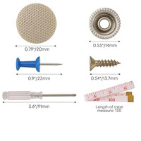 Kit de fixation pour plafond de voiture, clips de fixation pour tissu de toit de voiture, pour toit de voiture affaissé, multicolores, ajustement universel