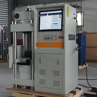 Máquina de Prueba de Compresión de Concreto de 2000kn, Controlada por Computadora, Electrohidráulica, para Pruebas de Resistencia a la Compresión del Concreto