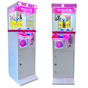 New Mini Commercial Crane Machine Small Boutique Style Coin-Operated Grab Key <b>Chain</b> Clip Doll Machine - Product Image 1