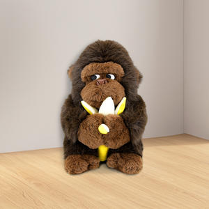 Peluche Gorille Banane <span class=keywords><strong>en</strong></span> <span class=keywords><strong>Gros</strong></span> – 3 Tailles Disponibles pour E-commerce Transfrontalier, Boutiques de Cadeaux, Personnalisation OEM Prise <span class=keywords><strong>en</strong></span> Charge - Product Image 6