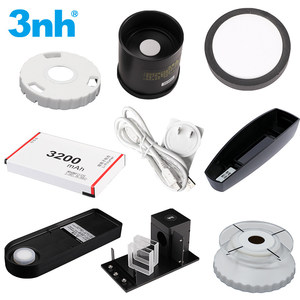 Accesorios para Medidor de Diferencia de Color 3nh <span class=keywords><strong>Sanen</strong></span>, Incluyen Adaptadores de Corriente, Cables de Datos, Tableros Blancos de Calibración, Medición - Product Image 1