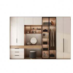 Custom Made Laminate <b>Wardrobe</b> System-European Modern Design Freestanding Bedroom Storage High Quality for Distributors - Product Image 5