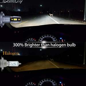 Mini ampoules <span class=keywords><strong>LED</strong></span> pour systèmes d'éclairage automatique 12V H7 ampoule de phare <span class=keywords><strong>LED</strong></span> H7 ampoules H4 compatibles avec les modèles Crown et Prius - Product Image 6