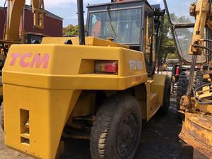 Low Working Hours 10/15/16/25 Ton Japanese TCM Forklift FD160/FD150/FD100/FD250 Used Diesel <b>Engine</b> Forklift truck <b>lifter</b> - Product Image 6