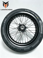 Roues Surron Ultra Bee 17 pouces Sumos Motard, moyeux en aluminium CNC, jantes en alliage, ensemble de roues Supermoto pour moto électrique tout-terrain, utilisation sur route