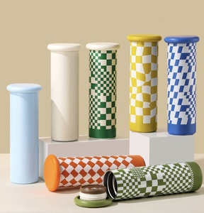 316 Stainless Steel Vacuum Insulated Travel Water Bottle 350ml Mushroom Design Portable <b>Drink</b> Container - Product Image 2