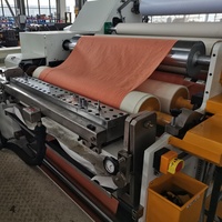 Machine de laminage à revêtement adhésif thermofusible automatique pour la fabrication de patchs auto-adhésifs non tissés pour soulager la douleur