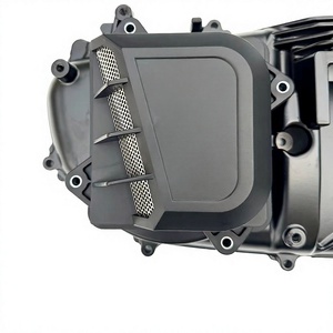 Cubierta de transmisión estilo combate para Yamaha XMAX 300, compatible con modelos 2017-2026, cubierta de aire de transmisión modificada. - Product Image 3