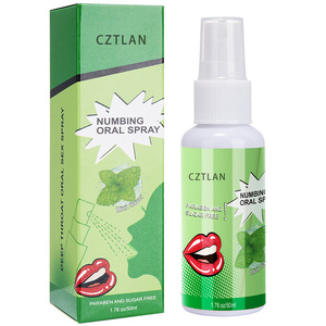 Spray Bucal Comestible con Sabor a Menta Natural y Fresca para el Sexo Oral, para el <span class=keywords><strong>Mal</strong></span> <span class=keywords><strong>Aliento</strong></span>, Refrescante Bucal, Anestésico, Cuidado Bucal Femenino - Product Image 1