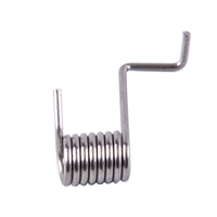 Pince à cheveux de qualité personnalisée fil d'acier à ressort forme petite bobine hélicoïdale pince à ressort de torsion pour jouet
