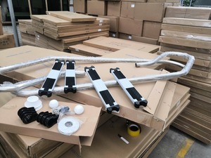 Échelle de <span class=keywords><strong>piscine</strong></span> antidérapante en gros Équipement en acier inoxydable 304/316 Caractéristiques Échelles à bride en caoutchouc pour piscines - Product Image 3