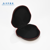 Étui de rangement portable personnalisé en EVA, mini pochette ovale à fermeture éclair pour les voyages et le transport, étanche, pour écouteurs, solution de rangement personnalisable